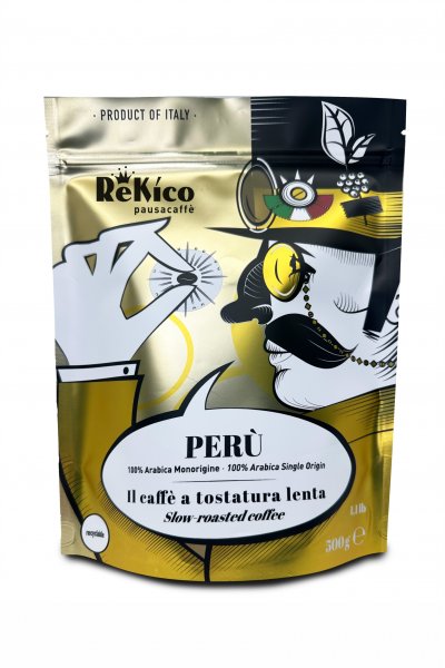 CAFFE 100% ARABICA MONORIGINE PERU' 500 g - BIOLOGICO 